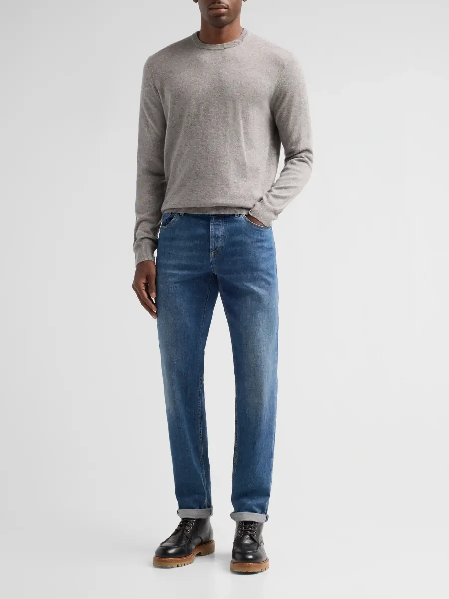 Polo Ralph Lauren Men's Cashmere Crewneck Sweater | Thumbnail 2 Polo Ralph Lauren Men's Cashmere Crewneck Sweater | Thumbnail 2