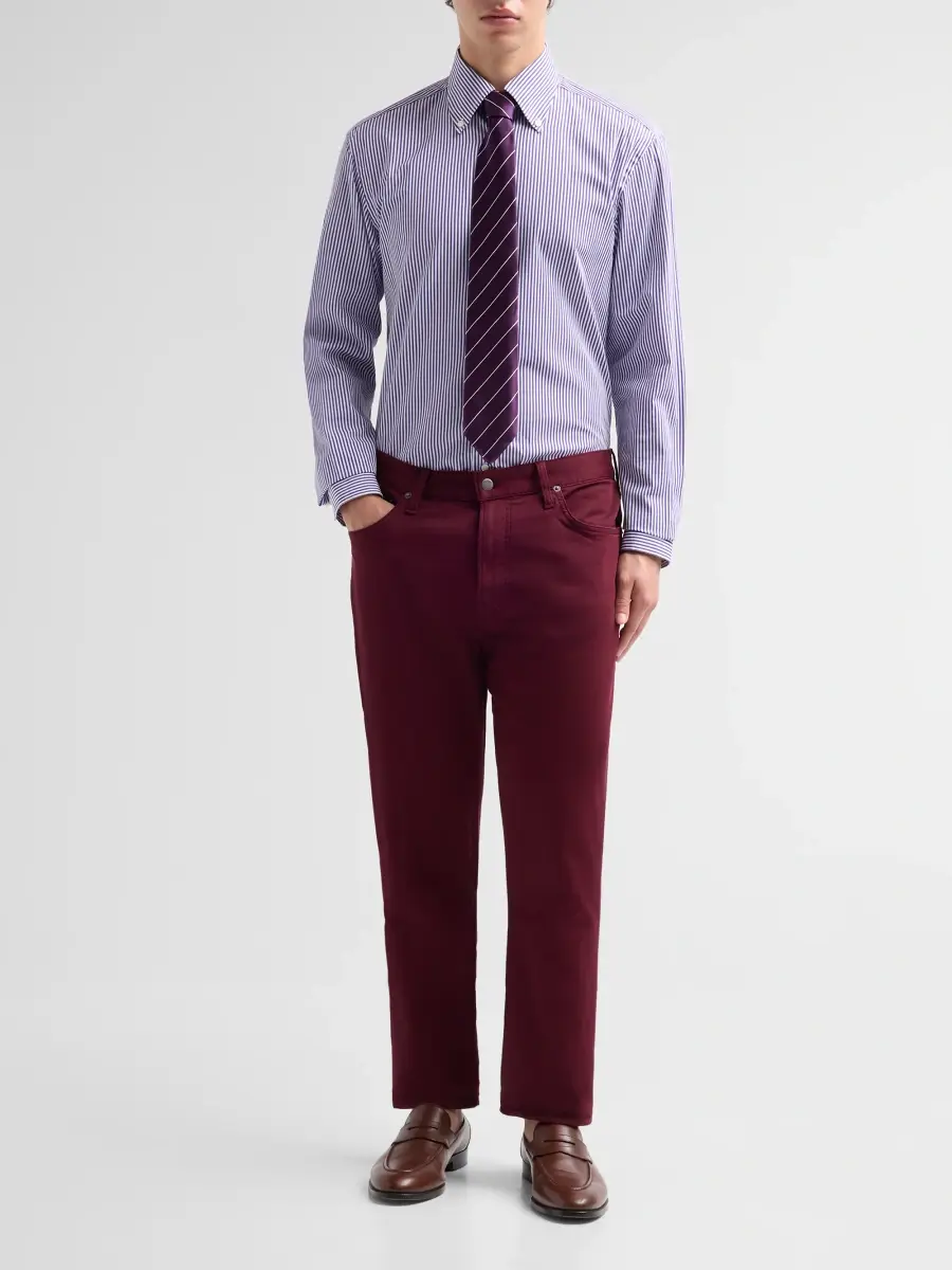 Ralph Lauren Purple Label Men's Sullivan Slim Knit-Like Chino Pants | Thumbnail 2 Ralph Lauren Purple Label Men's Sullivan Slim Knit-Like Chino Pants | Thumbnail 2