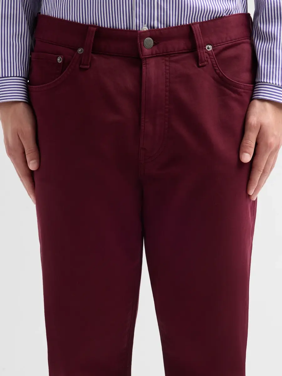 Ralph Lauren Purple Label Men's Sullivan Slim Knit-Like Chino Pants | Thumbnail 5 Ralph Lauren Purple Label Men's Sullivan Slim Knit-Like Chino Pants | Thumbnail 5