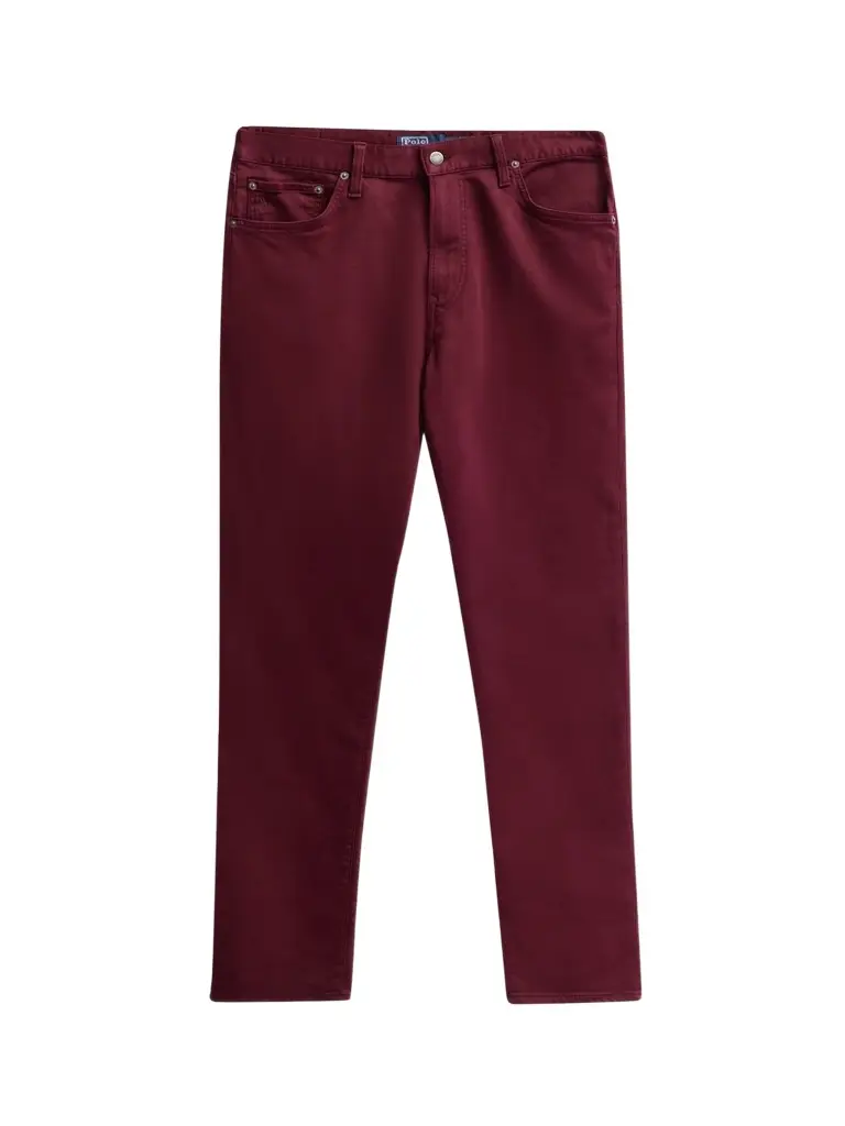 Ralph Lauren Purple Label Men's Sullivan Slim Knit-Like Chino Pants