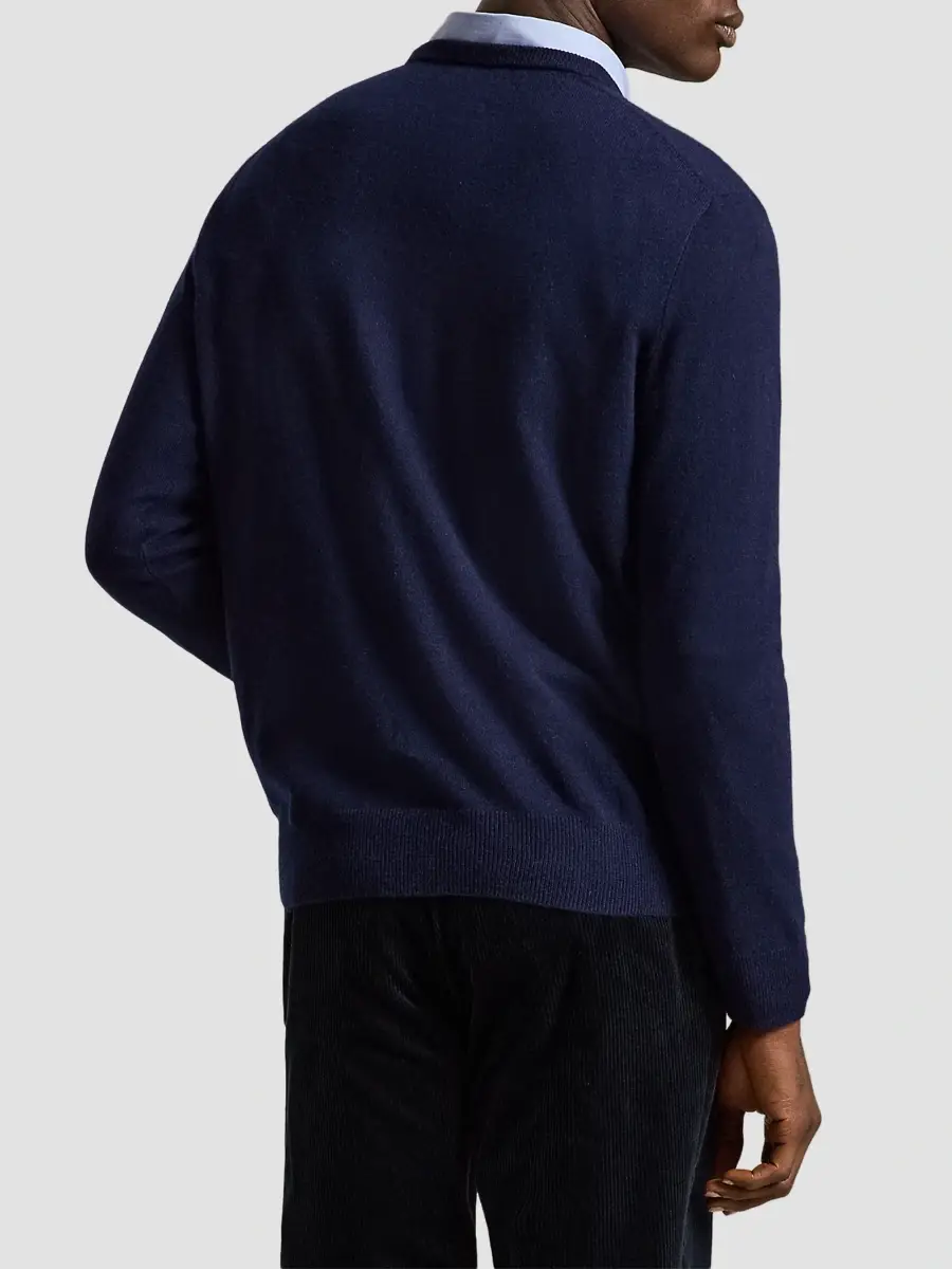 Polo Ralph Lauren Men's Cashmere Crewneck Sweater | Thumbnail 3 Polo Ralph Lauren Men's Cashmere Crewneck Sweater | Thumbnail 3