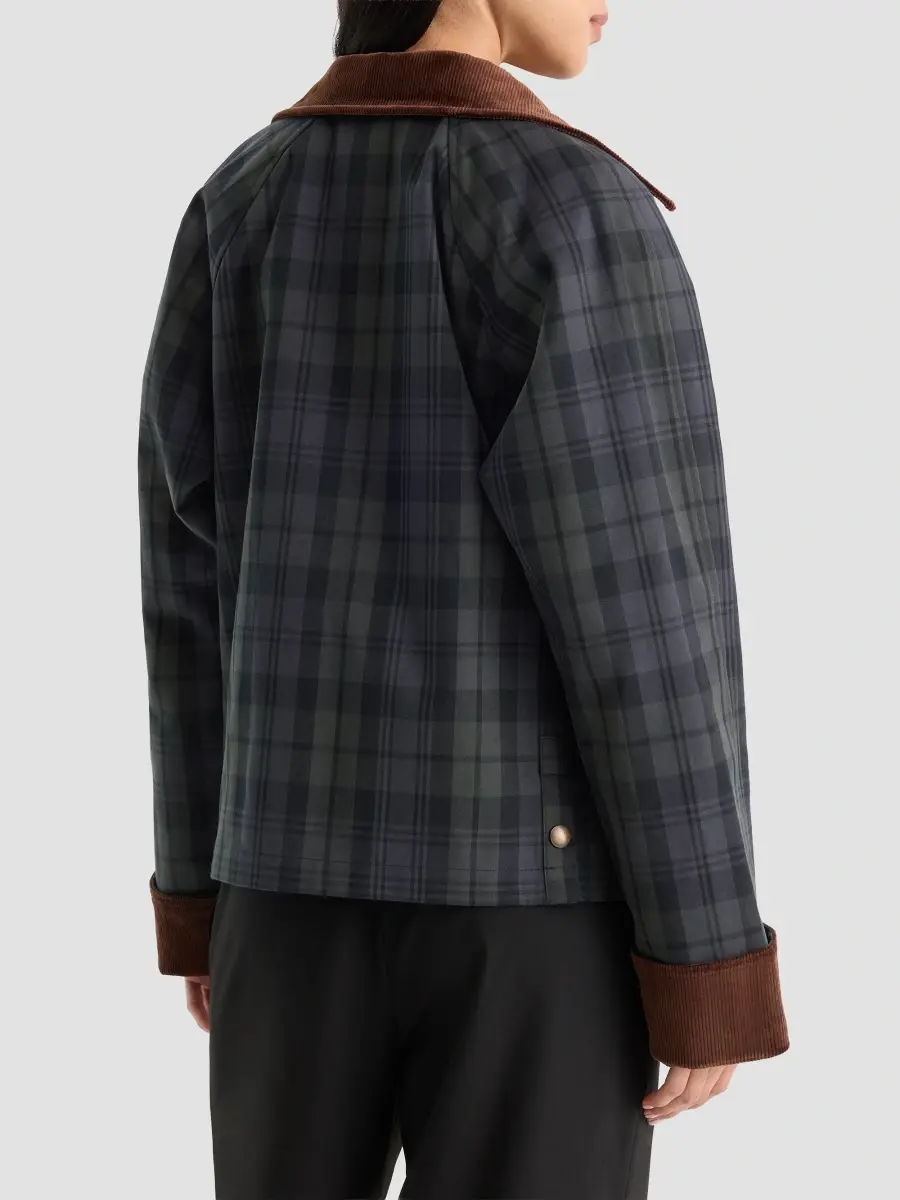 GOOD AMERICAN Women's The Heritage Plaid Jacket | Thumbnail 3 GOOD AMERICAN Women's The Heritage Plaid Jacket | Thumbnail 3