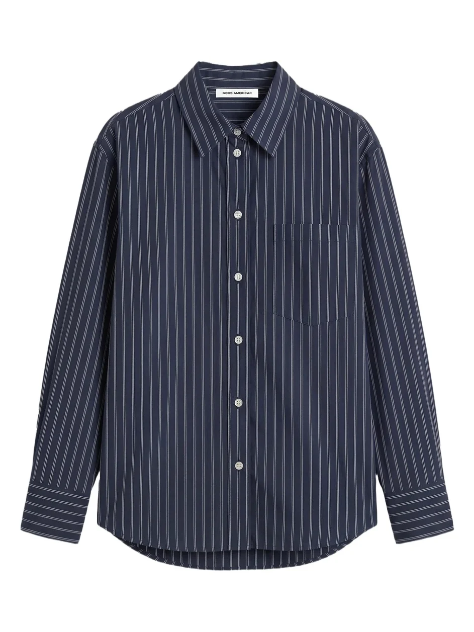 Women's The Poplin Striped Cotton Shirt Women's The Poplin Striped Cotton Shirt