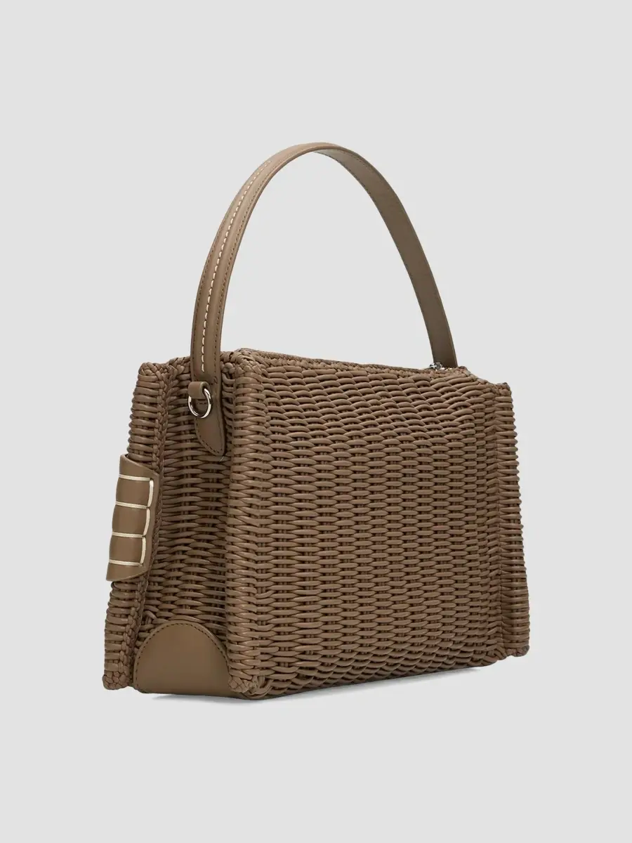 JW Anderson Women's Woven Leather Top Handle Bag | Thumbnail 3 JW Anderson Women's Woven Leather Top Handle Bag | Thumbnail 3