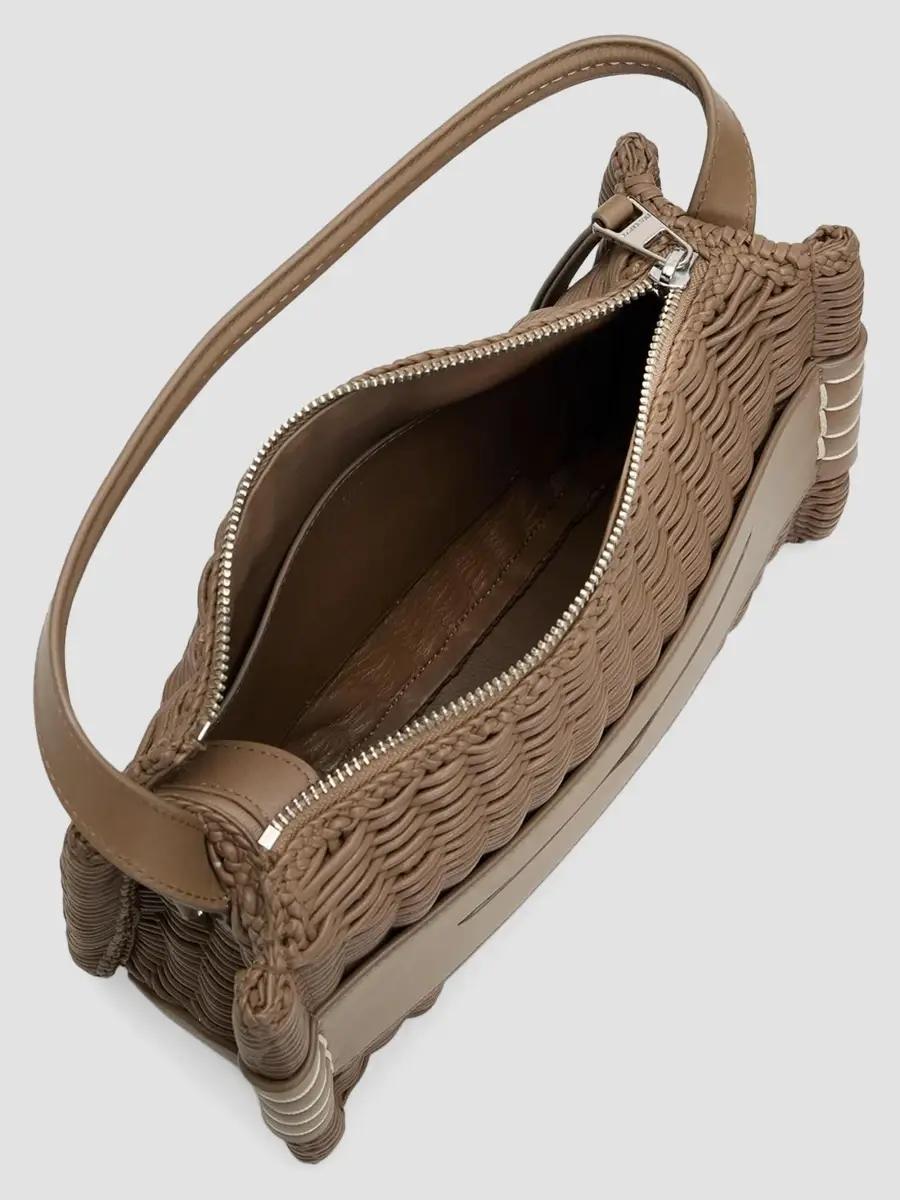 JW Anderson Women's Woven Leather Top Handle Bag | Thumbnail 4 JW Anderson Women's Woven Leather Top Handle Bag | Thumbnail 4
