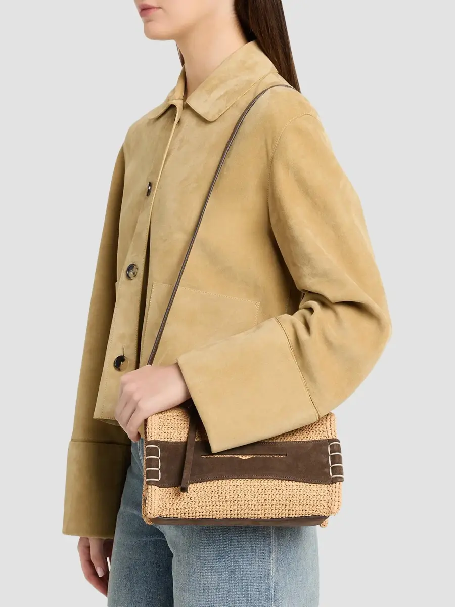 JW Anderson Women's Small Loafer Raffia Bag | Thumbnail 2 JW Anderson Women's Small Loafer Raffia Bag | Thumbnail 2