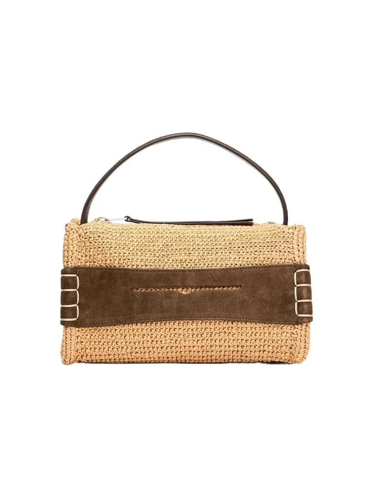 JW Anderson Women's Small Loafer Raffia Bag