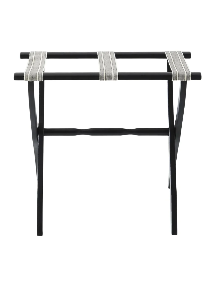 Gate House Furniture Dual Stripe Luggage Rack