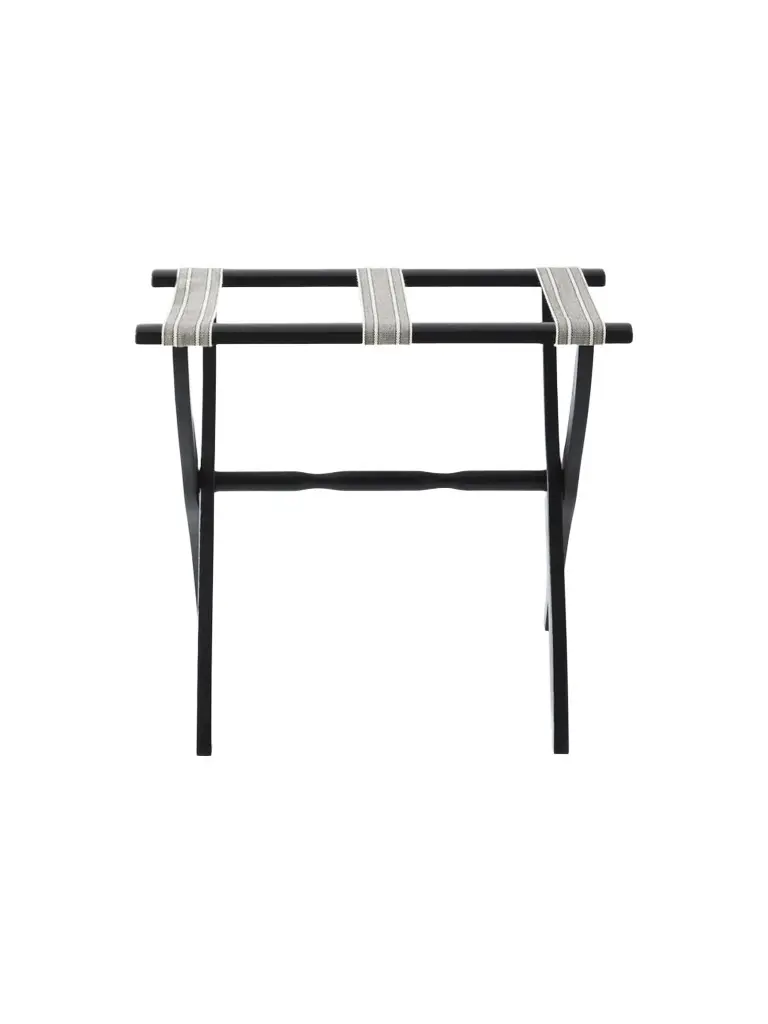 Gate House Furniture Dual Stripe Luggage Rack