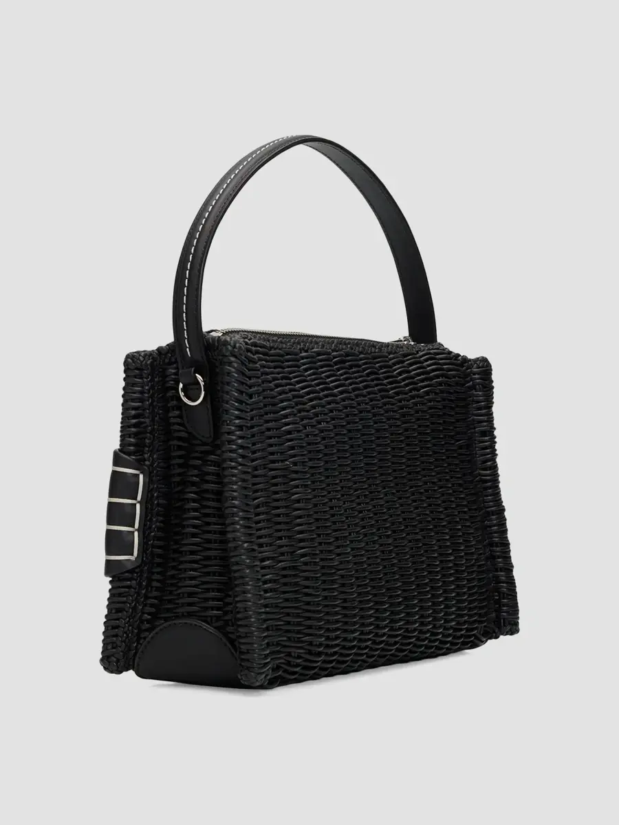 JW Anderson Women's Woven Leather Top Handle Bag | Thumbnail 3 JW Anderson Women's Woven Leather Top Handle Bag | Thumbnail 3