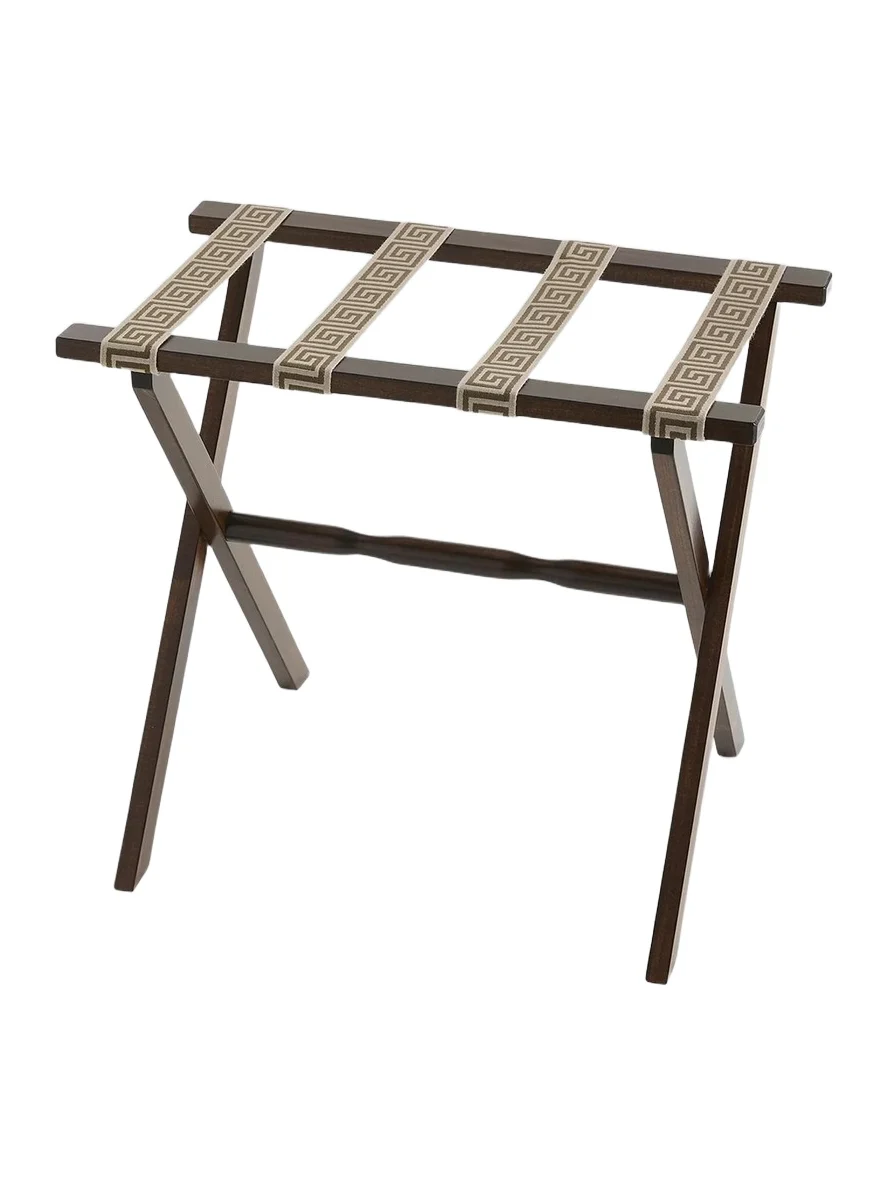 Gate House Furniture Greek Key Luggage Rack