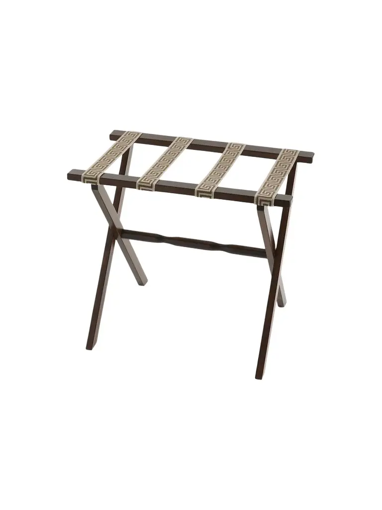 Gate House Furniture Greek Key Luggage Rack