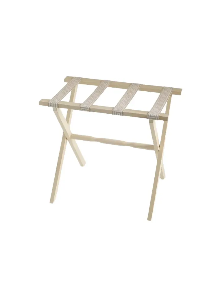 Gate House Furniture Greek Key Luggage Rack