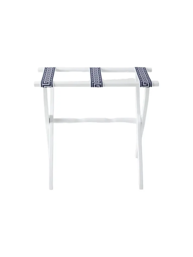 Greek Key Straps Luggage Rack Greek Key Straps Luggage Rack