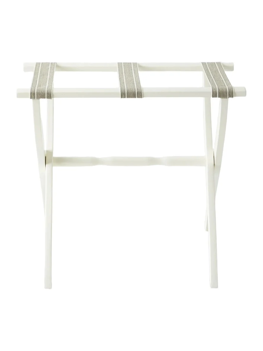 Gate House Furniture Dual Stripe Luggage Rack