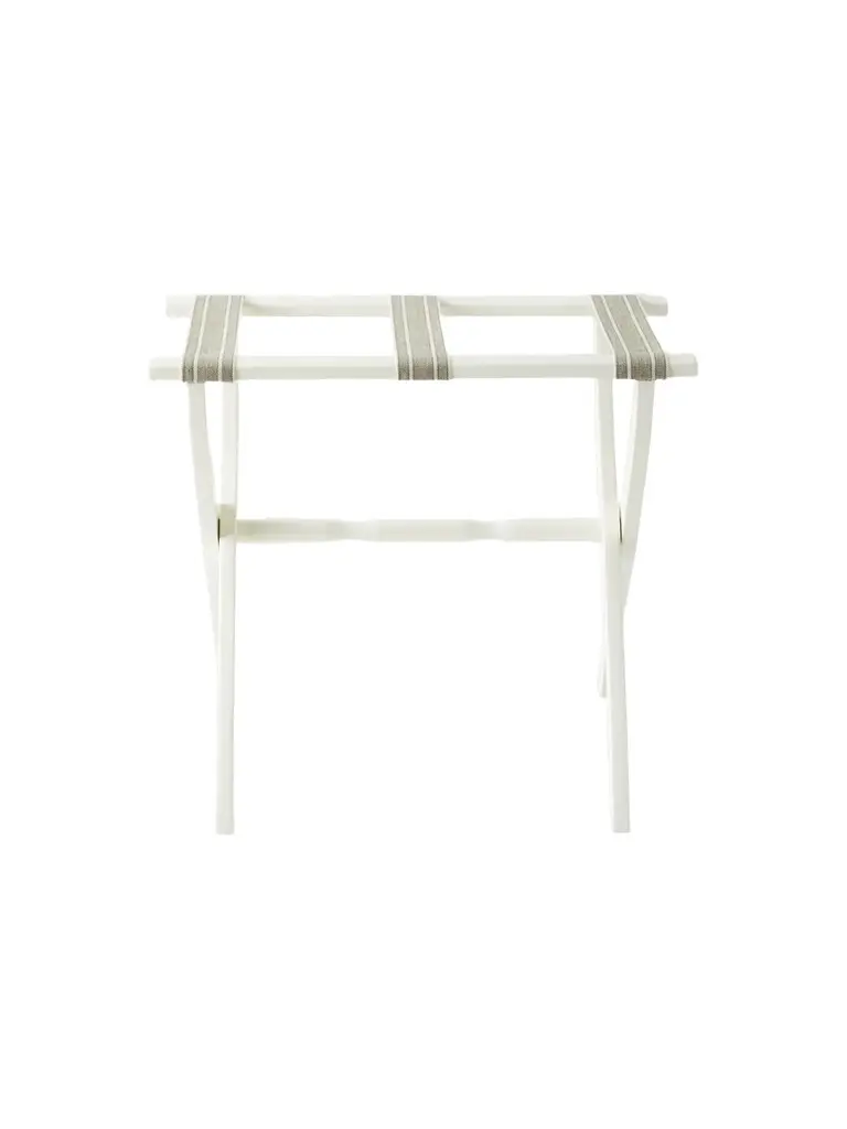 Gate House Furniture Dual Stripe Luggage Rack