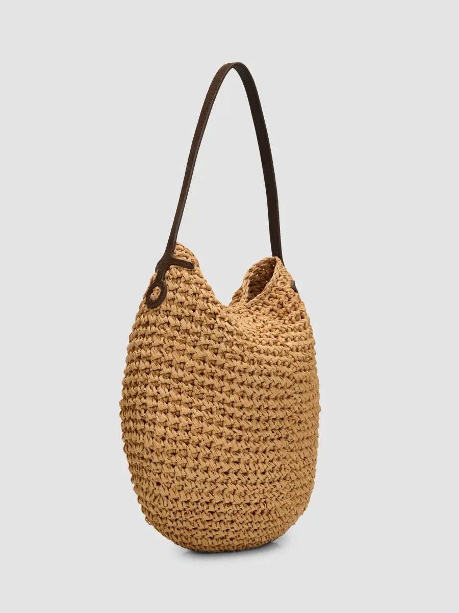 JW Anderson Women's Small Raffia Shoulder Bag | Thumbnail 3 JW Anderson Women's Small Raffia Shoulder Bag | Thumbnail 3