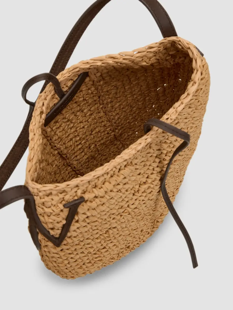 JW Anderson Women's Small Raffia Shoulder Bag | Thumbnail 4 JW Anderson Women's Small Raffia Shoulder Bag | Thumbnail 4