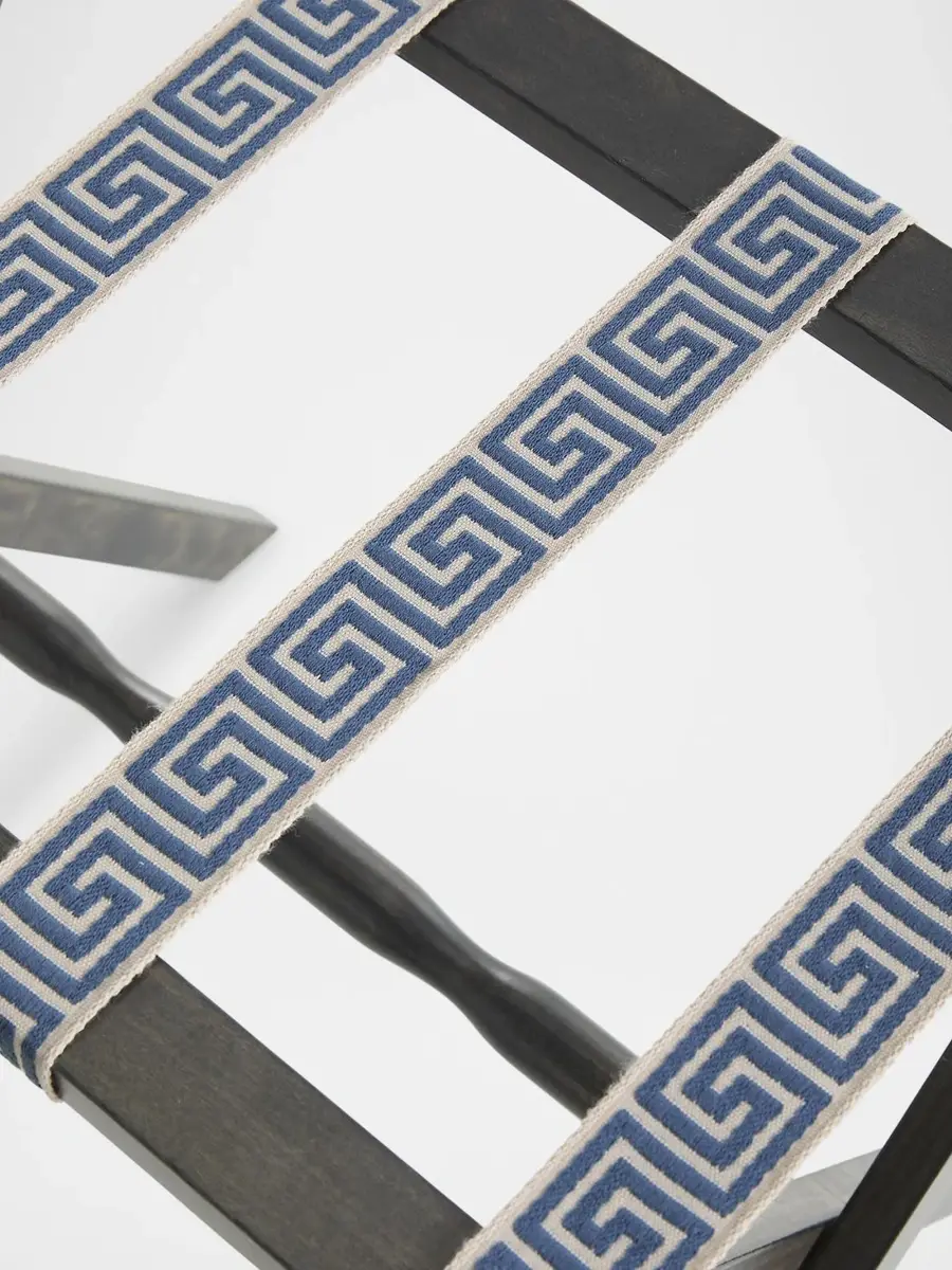 Gate House Furniture Greek Key Luggage Rack | Thumbnail 3