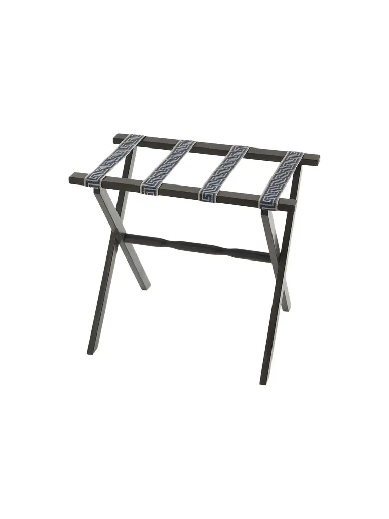 Greek Key Luggage Rack