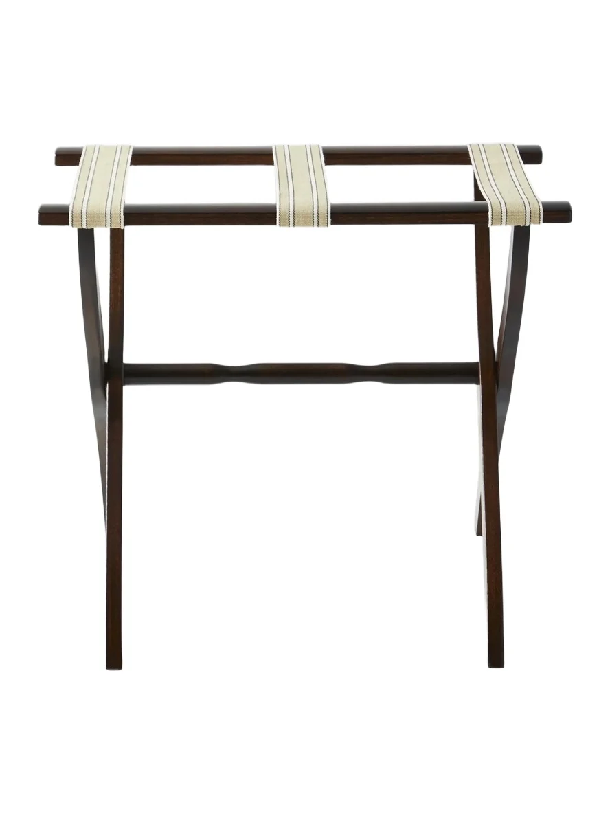 Gate House Furniture Dual Stripe Luggage Rack