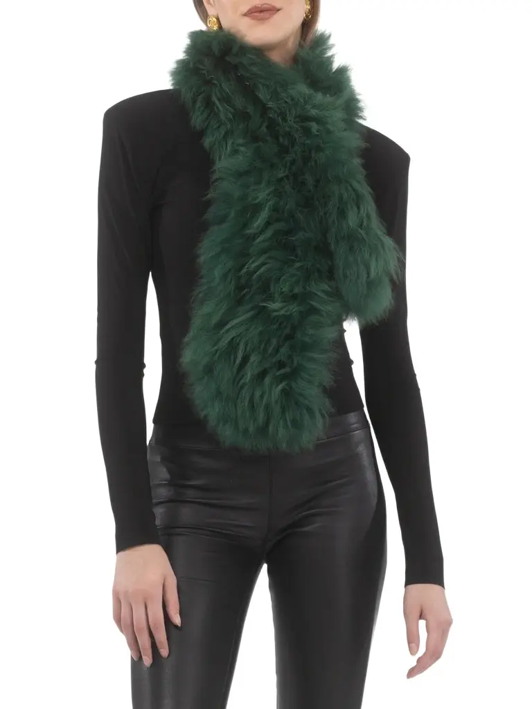 Women's Select Lamb Pull-through Scarf