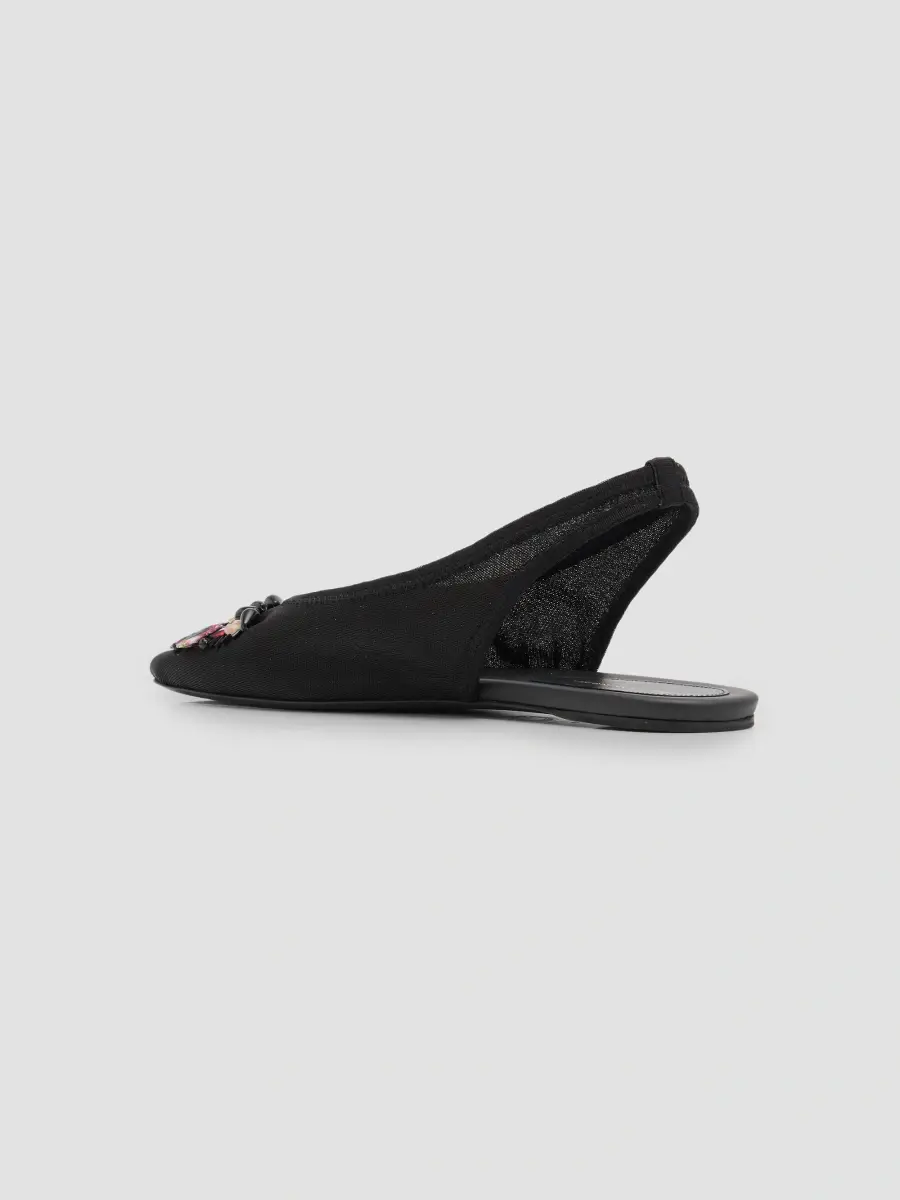 Dries Van Noten Women's Mosaicon Mesh Slingback Flats | Thumbnail 4 Dries Van Noten Women's Mosaicon Mesh Slingback Flats | Thumbnail 4