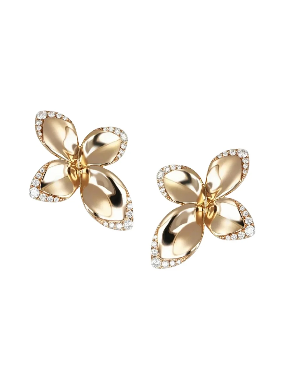 Women's Giardini Segreti 18K Rose Gold & 0.69 TCW Diamond Earrings Women's Giardini Segreti 18K Rose Gold & 0.69 TCW Diamond Earrings