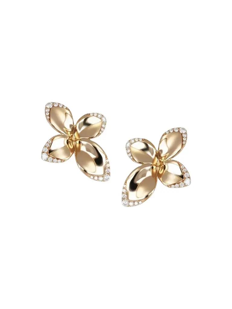 Women's Giardini Segreti 18K Rose Gold & 0.69 TCW Diamond Earrings Women's Giardini Segreti 18K Rose Gold & 0.69 TCW Diamond Earrings