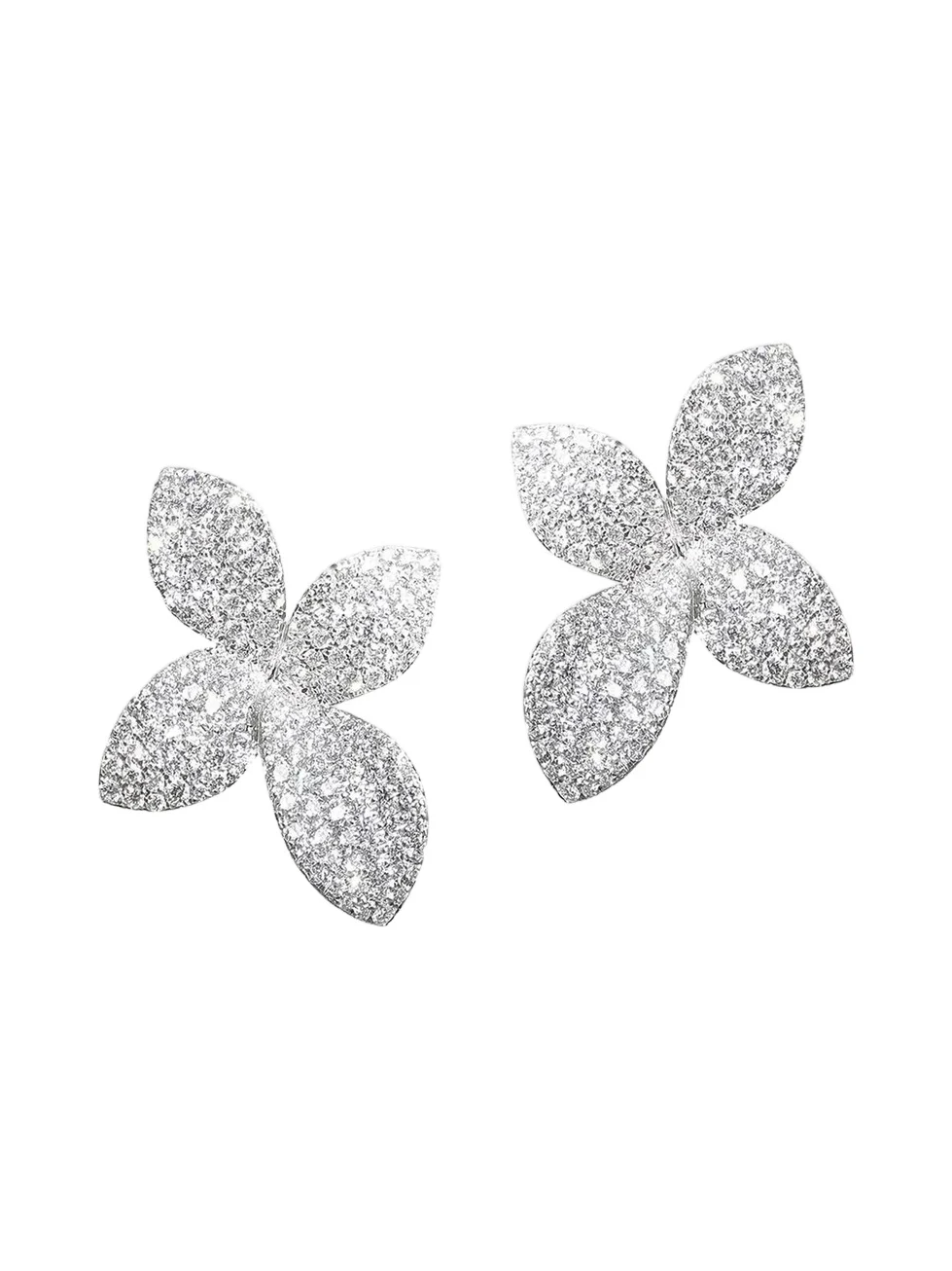 Women's Giardini Segreti 18K White Gold & 2.70 TCW Diamond Stud Earrings Women's Giardini Segreti 18K White Gold & 2.70 TCW Diamond Stud Earrings
