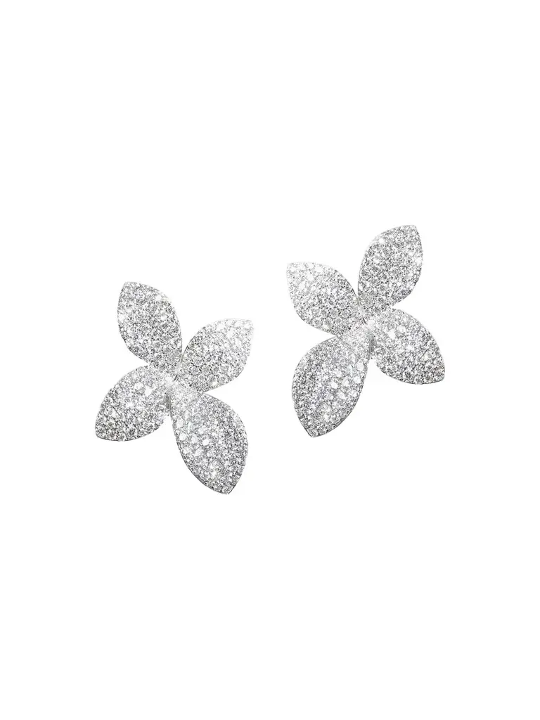 Women's Giardini Segreti 18K White Gold & 2.70 TCW Diamond Stud Earrings Women's Giardini Segreti 18K White Gold & 2.70 TCW Diamond Stud Earrings