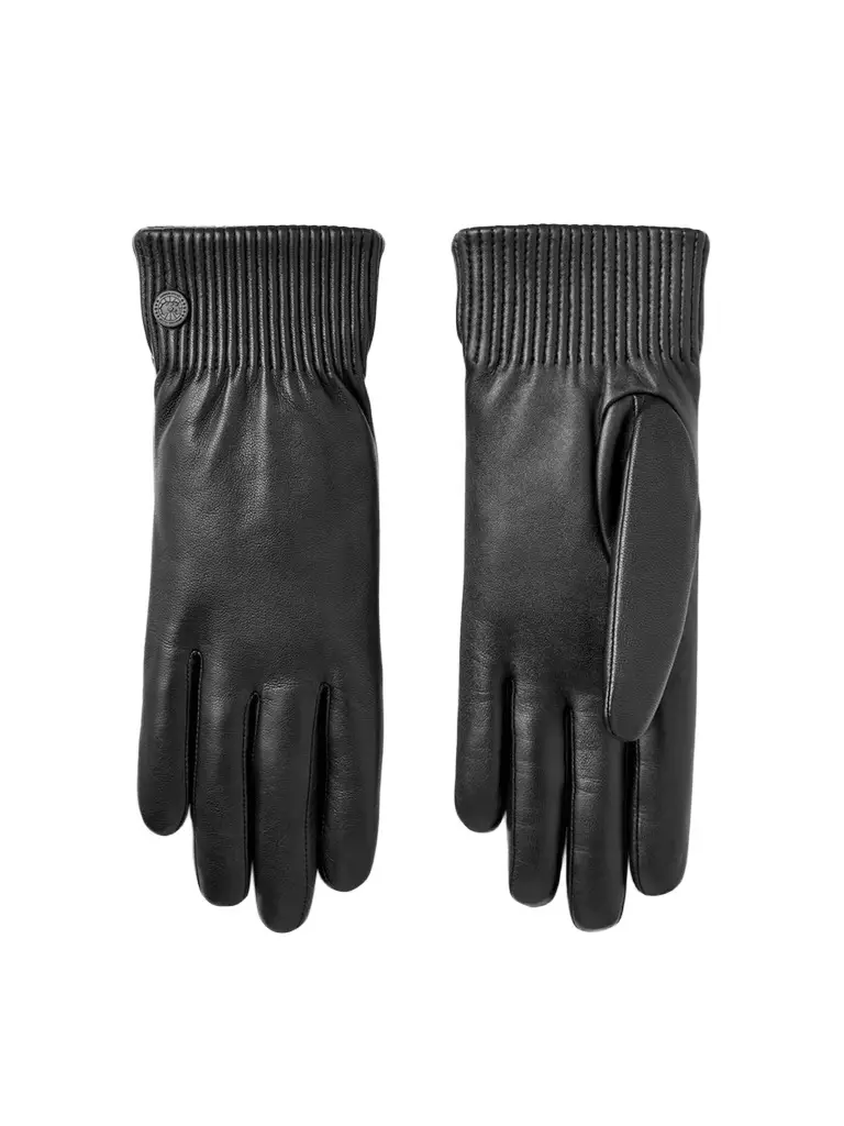 Canada Goose Women's Ribbed Leather Gloves