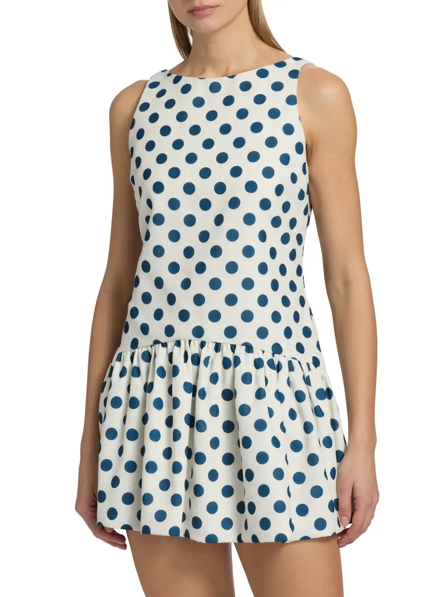 Peixoto Women's Addison Polka Dot Cotton Minidress | Thumbnail 3 Peixoto Women's Addison Polka Dot Cotton Minidress | Thumbnail 3