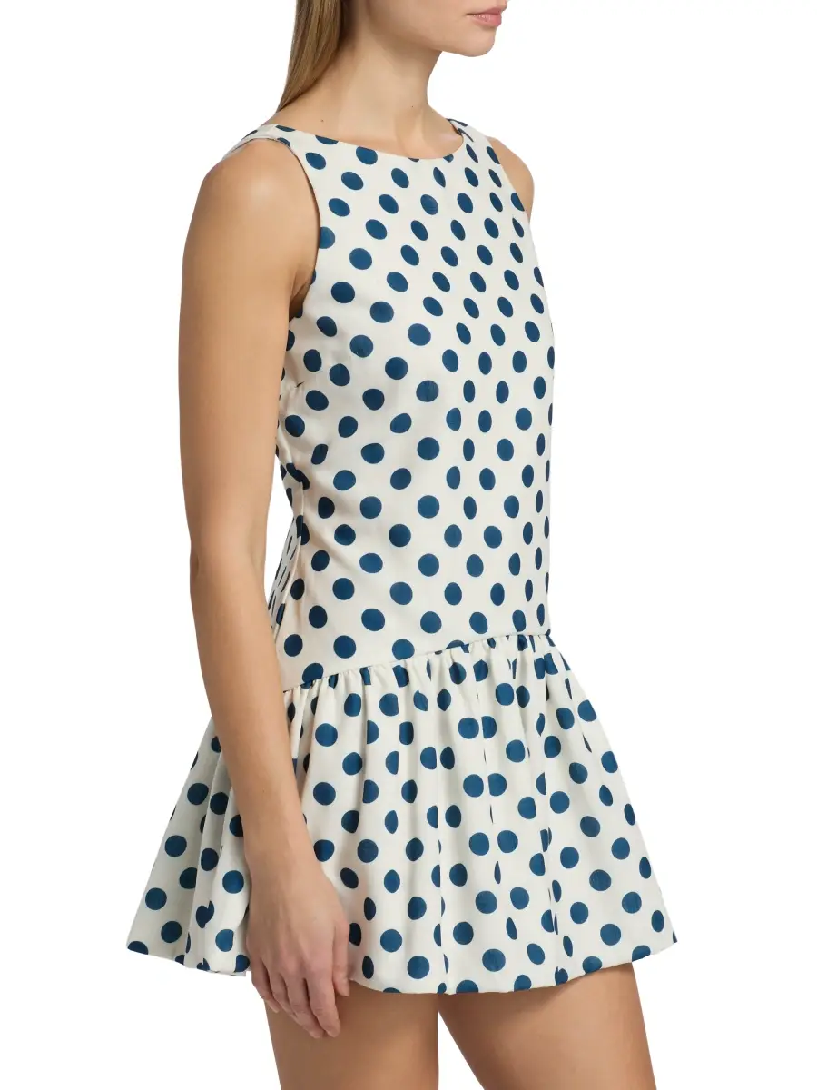 Peixoto Women's Addison Polka Dot Cotton Minidress | Thumbnail 4 Peixoto Women's Addison Polka Dot Cotton Minidress | Thumbnail 4