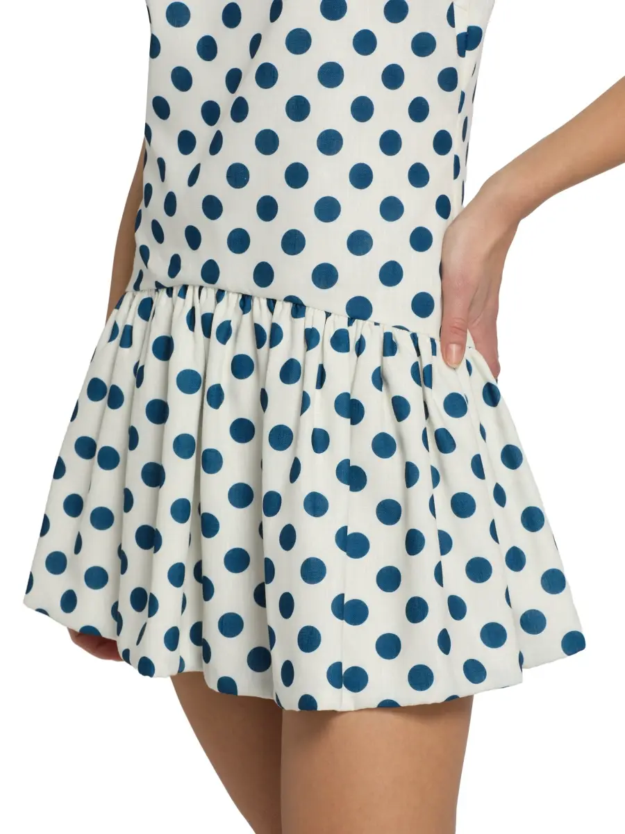 Peixoto Women's Addison Polka Dot Cotton Minidress | Thumbnail 6 Peixoto Women's Addison Polka Dot Cotton Minidress | Thumbnail 6