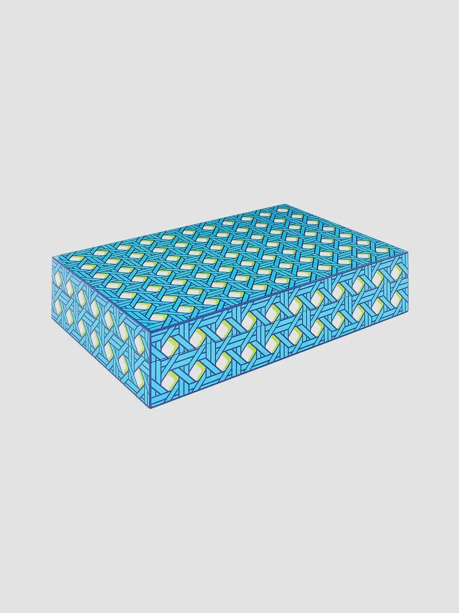 Jonathan Adler Basketweave Mahjong Set | Thumbnail 2 Jonathan Adler Basketweave Mahjong Set | Thumbnail 2