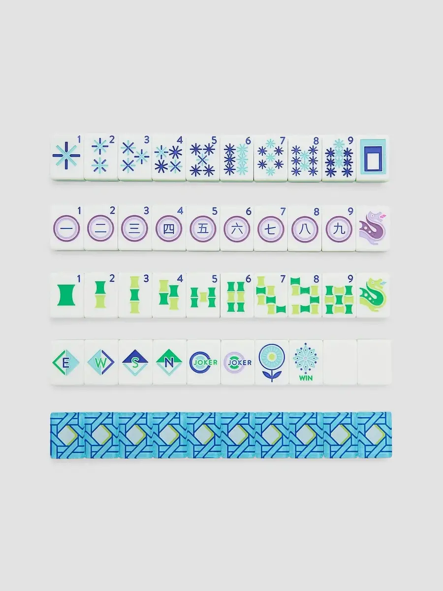 Jonathan Adler Basketweave Mahjong Set | Thumbnail 4 Jonathan Adler Basketweave Mahjong Set | Thumbnail 4