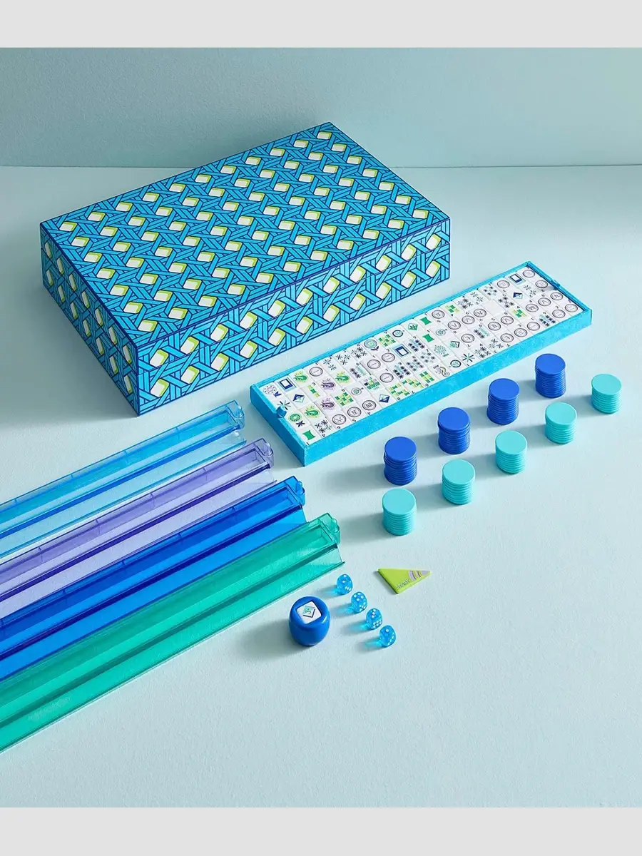 Jonathan Adler Basketweave Mahjong Set | Thumbnail 7 Jonathan Adler Basketweave Mahjong Set | Thumbnail 7