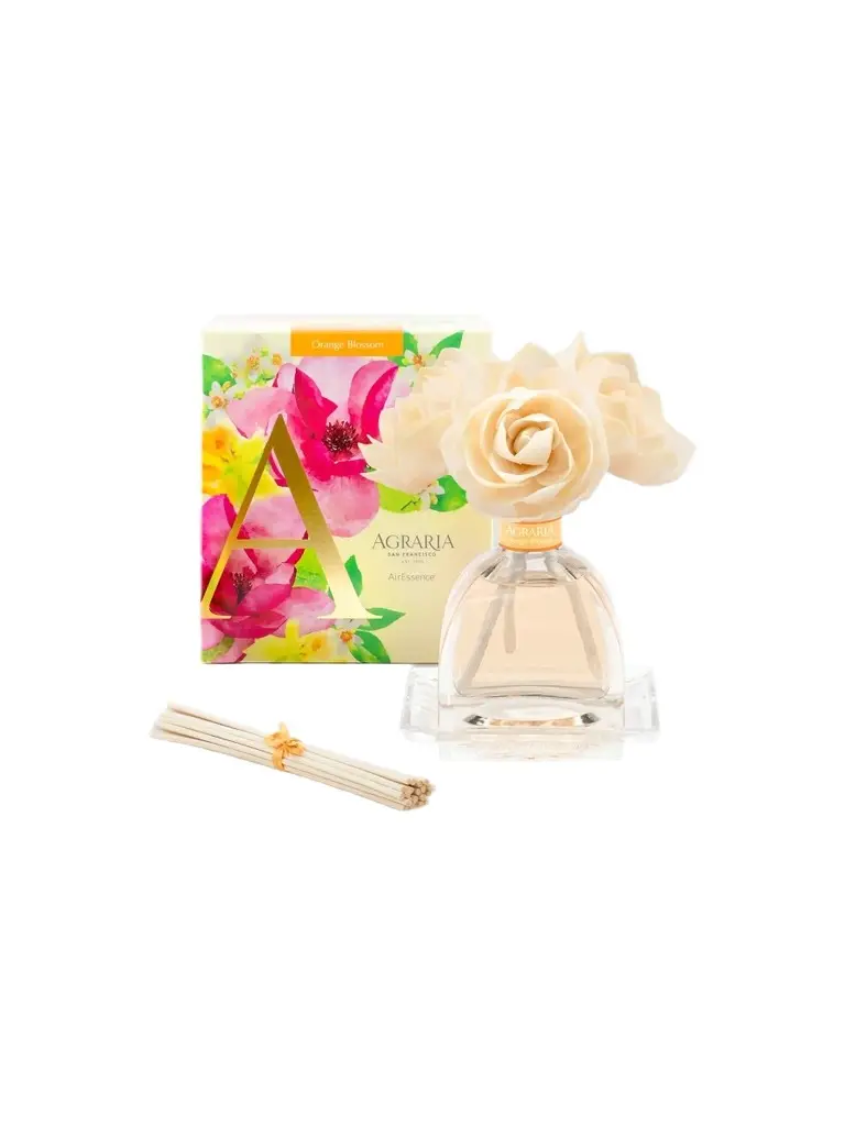 Agraria ​Orange Blossom 4-Piece PetiteEssence Diffuser Set