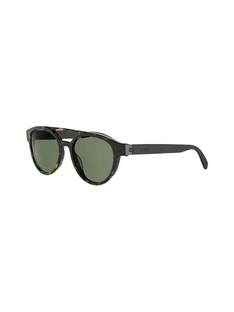 BVLGARI Men's Aluminium 54MM Round Sunglasses