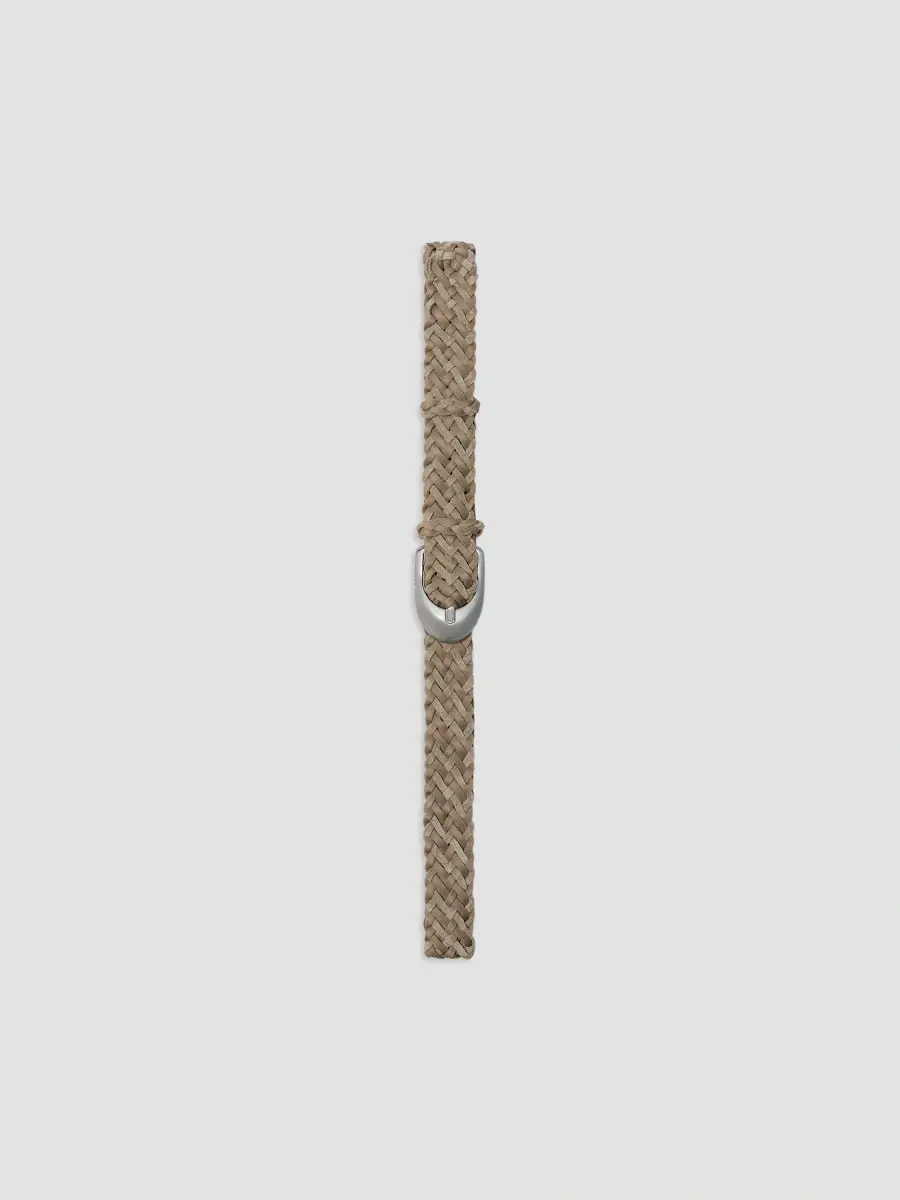 Naghedi Women's Sonora Striped Suede Woven Belt | Thumbnail 3 Naghedi Women's Sonora Striped Suede Woven Belt | Thumbnail 3