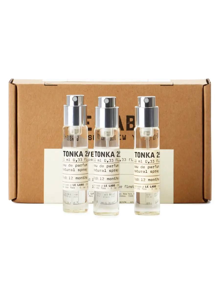 Le Labo Women's Tonka 25 Eau de Parfum Natural Spray 3-Piece Travel Tube Refill Set | Thumbnail 2 Le Labo Women's Tonka 25 Eau de Parfum Natural Spray 3-Piece Travel Tube Refill Set | Thumbnail 2