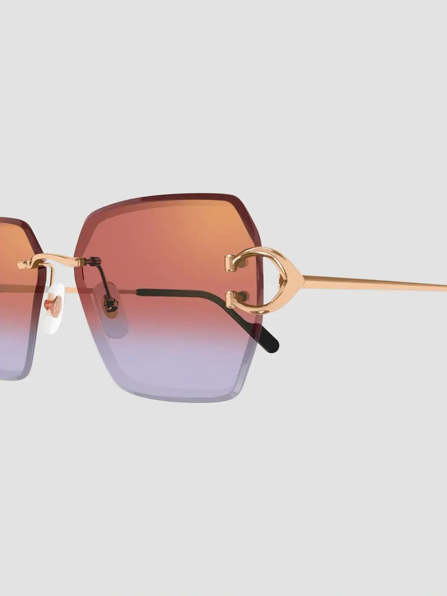 Cartier Women's Motifs De 58MM Platinum-Plated Butterfly Sunglasses | Thumbnail 3 Cartier Women's Motifs De 58MM Platinum-Plated Butterfly Sunglasses | Thumbnail 3