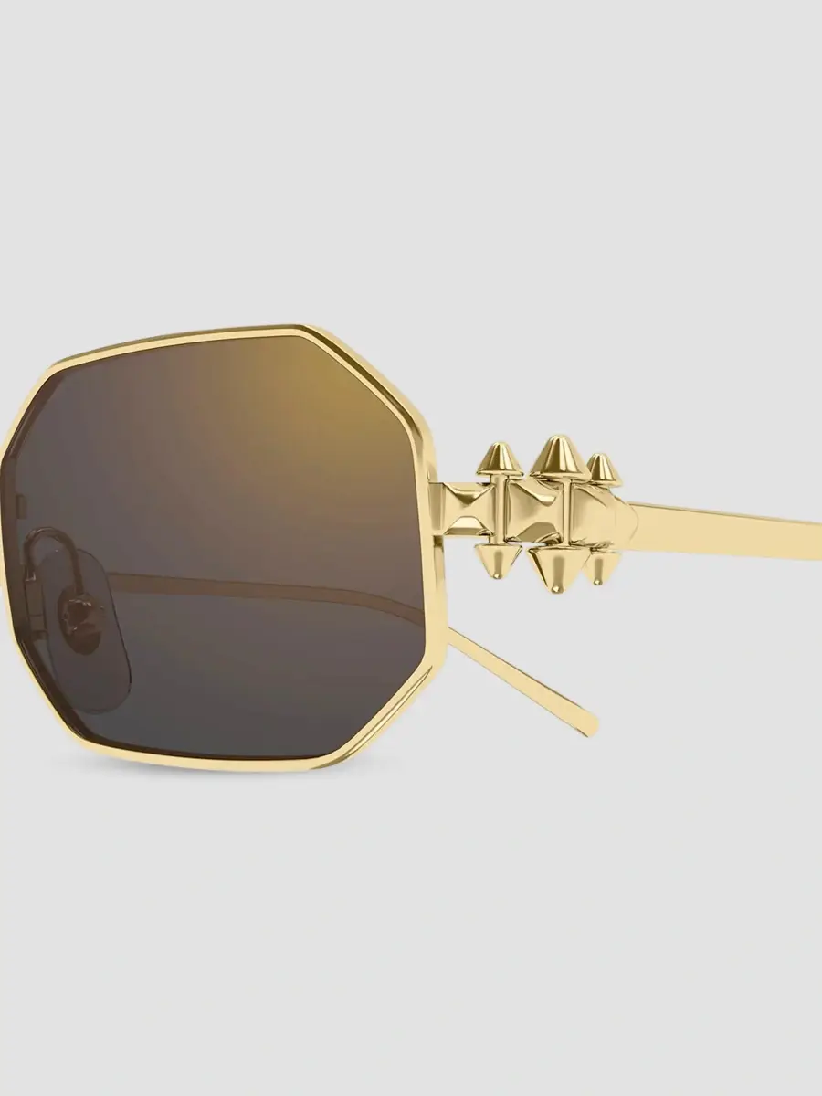 Cartier Women's Clash de 53MM Platinum-Plated Geometric Sunglasses | Thumbnail 3 Cartier Women's Clash de 53MM Platinum-Plated Geometric Sunglasses | Thumbnail 3