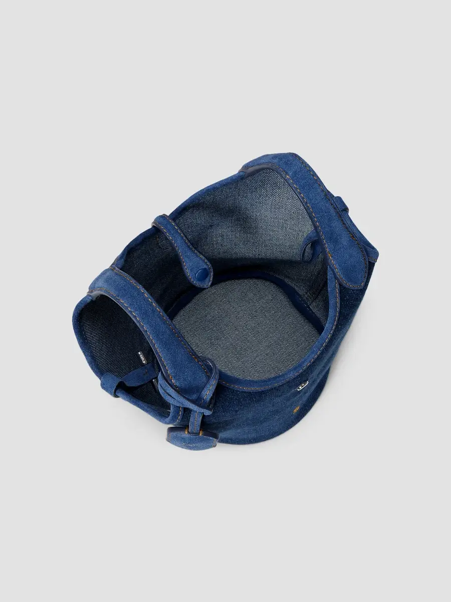 Polo Ralph Lauren Women's Polo Play Small Denim Tote Bag | Thumbnail 6 Polo Ralph Lauren Women's Polo Play Small Denim Tote Bag | Thumbnail 6
