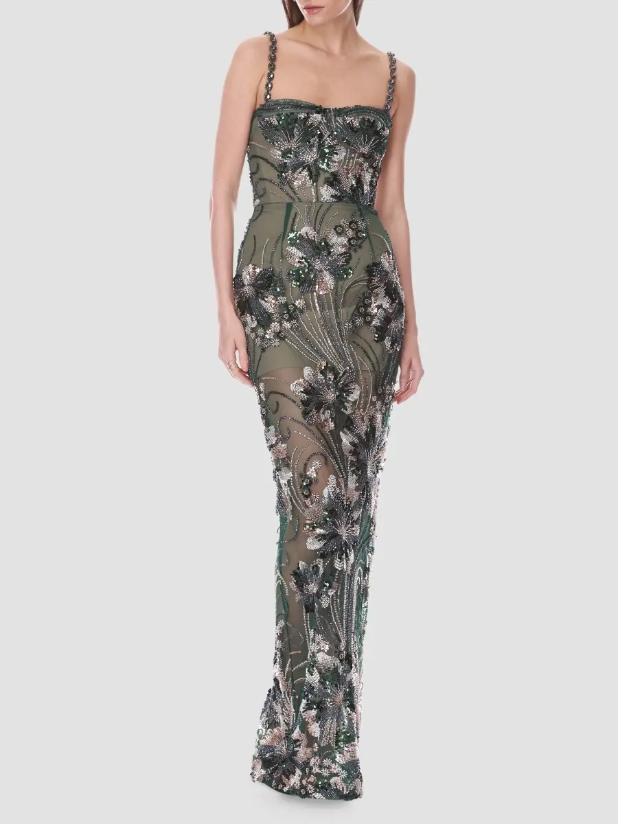 Bronx and Banco Women's Embellished Sweetheart Maxi Dress | Thumbnail 3 Bronx and Banco Women's Embellished Sweetheart Maxi Dress | Thumbnail 3