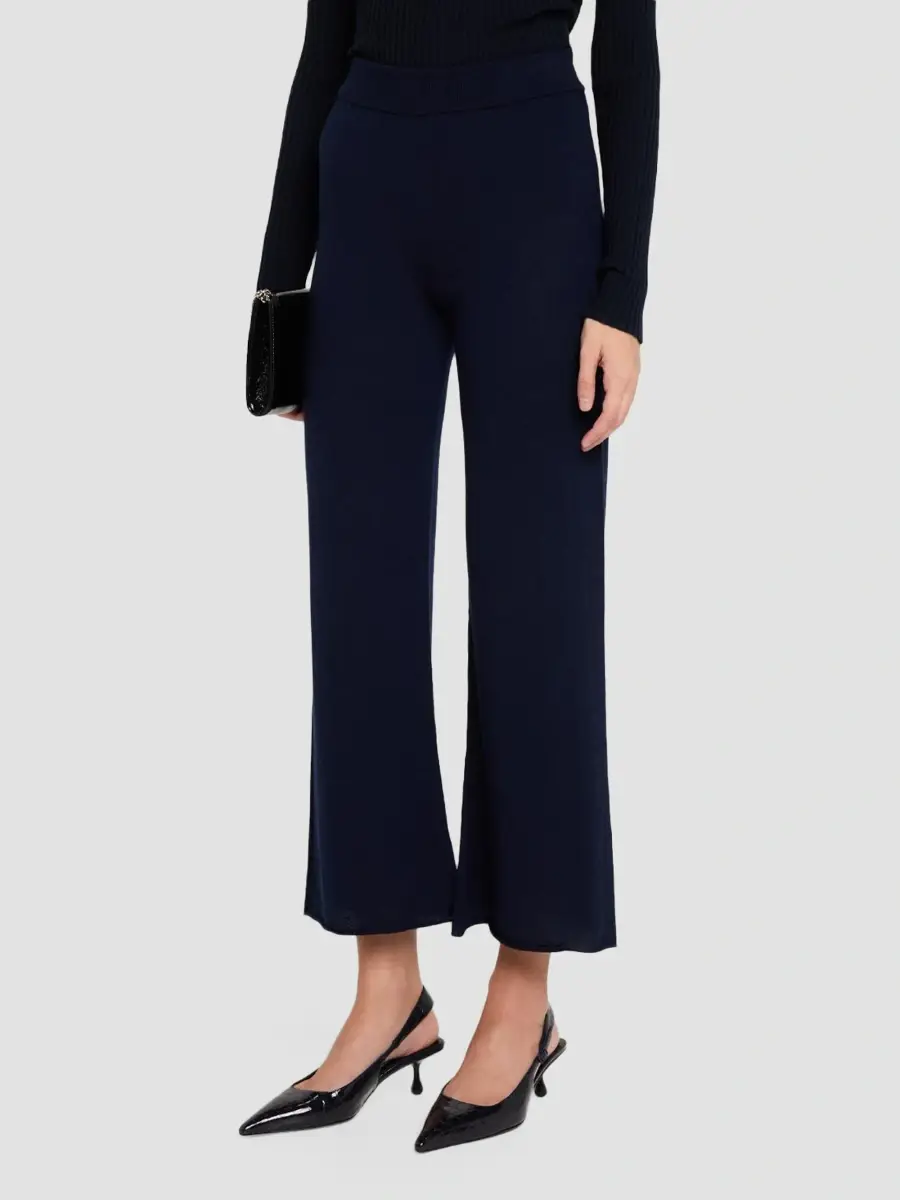 MAJESTIC FILATURES Women's Cashmere Wide-Leg Ankle Pants | Thumbnail 4 MAJESTIC FILATURES Women's Cashmere Wide-Leg Ankle Pants | Thumbnail 4