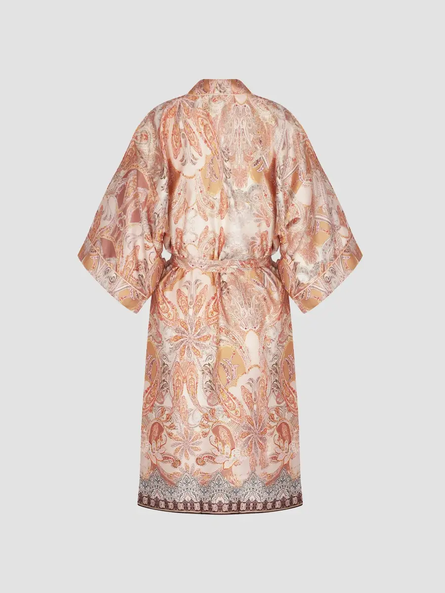 Lise Charmel Women's Voyage Splendeur Paisley Satin Robe | Thumbnail 5 Lise Charmel Women's Voyage Splendeur Paisley Satin Robe | Thumbnail 5