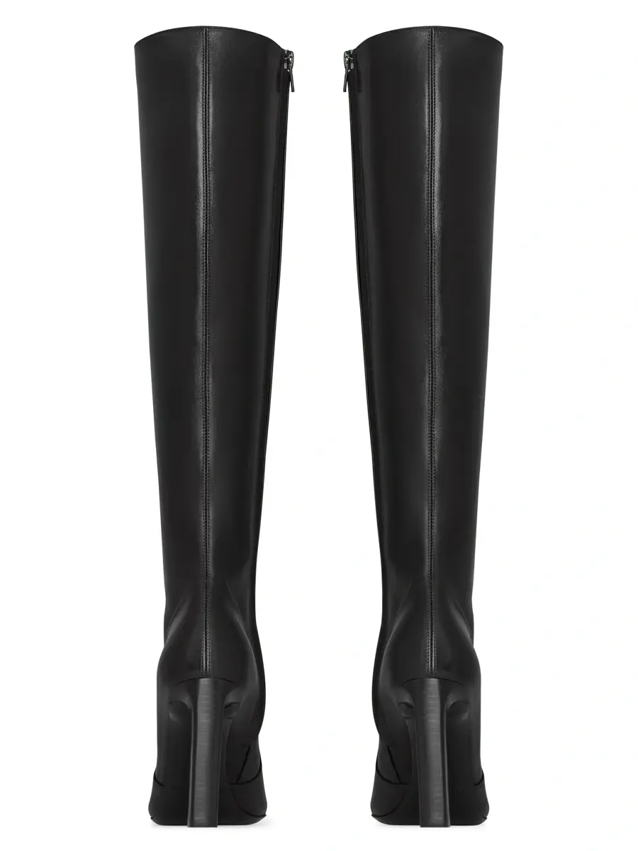 Saint Laurent Women's Francoise Boots in Smooth Leather - Black | Thumbnail 5 Saint Laurent Women's Francoise Boots in Smooth Leather - Black | Thumbnail 5