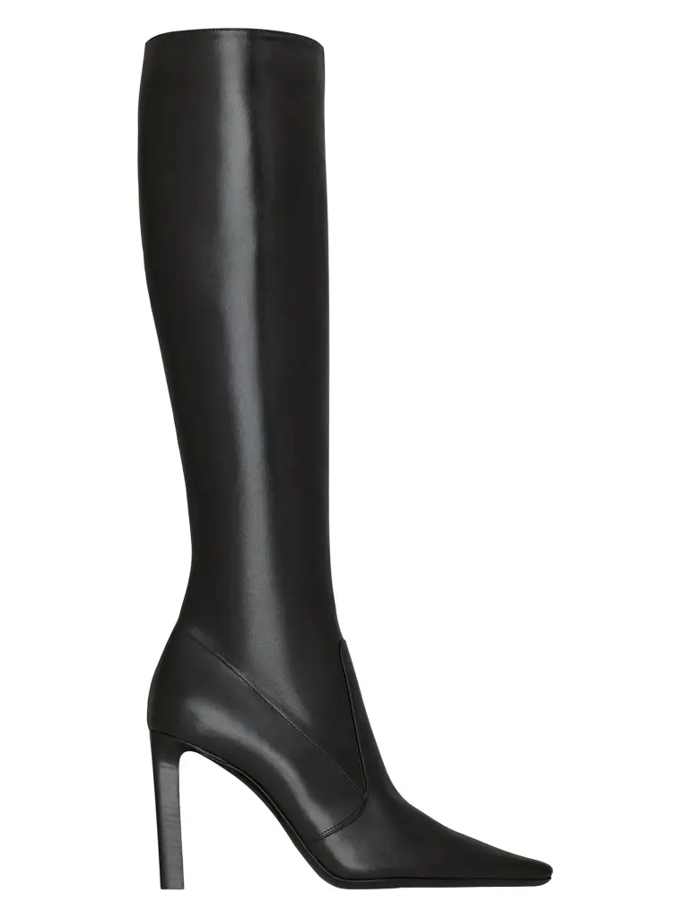 Women's Francoise Boots in Smooth Leather - Black
